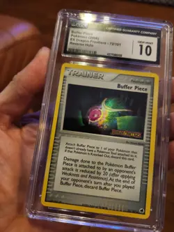 (TOP POP 6) CGC 10 GEM MINT Buffer Piece 72/101 Holo Dragon Frontiers Pokemon - Image 3