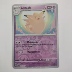 Clefable SV06: Twilight Masquerade #079/167 Uncommon Reverse Holo Pokemon LP - Image 1