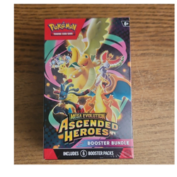 Pokemon Mega Evolution Ascended Heroes Booster Box Dragonite Lucario Ho-Oh - Image 1