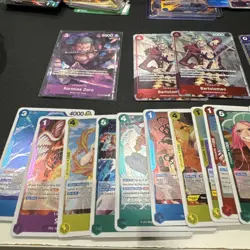 One Piece CCG Roronoa Zoro Op09-076 Welcome Promo- Alt Art + Dash Pack Bundle - Image 2