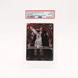 Shanks SP Silver - OP09-004 PSA 10 Carrying On His Will SR One Piece - GEM MT - Image 1