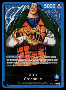 Crocodile (001) ST03-001 Revision Pack Cards Leader - Image 1