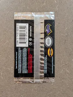 POKEMON TCG 2000 Team Rocket Unlimited Empty Booster Pack DARK GYARADOS NO CARDS - Image 2