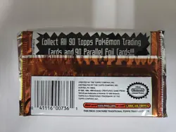 Pokemon Topps Trading Cards TV Animation Edition Sealed Pack - Image 2