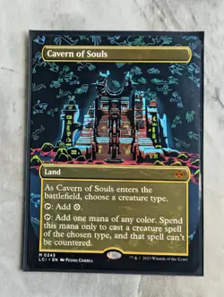 Cavern of Souls (Borderless) | Mythic MTG LCI Ixalan | Land Tribal EDH Mana | NM - Image 2