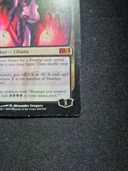 Liliana Of The Dark Realm - 2014 Core Set 102/249 - Light Played - Image 3