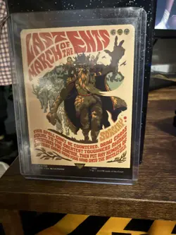 Last March of the Ents - Poster - LotR - Magic the Gathering - Image 1