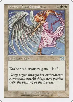 Divine Transformation 17 MTG NM - Classic Sixth Edition - Image 1