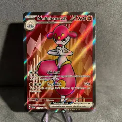 Medicham EX 161/142 Stellar Crown Pokemon NM - Image 1