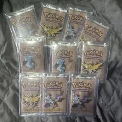 Pokemon Fossil Set Booster Pack Random Artwork 20.30-21g+ FACTORY SEALED - Image 1