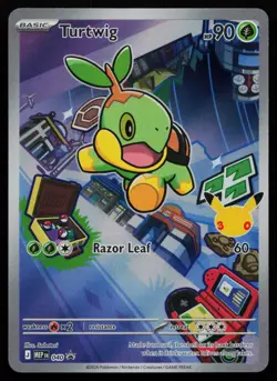 Turtwig - 040 040 ME: Mega Evolution Promo MEP Holo Promo Pokemon NM - Image 1