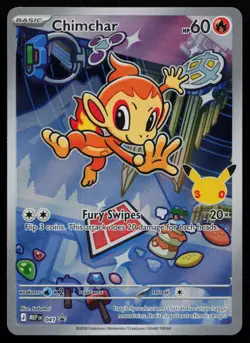 Chimchar - 041 041 ME: Mega Evolution Promo MEP Holo Promo Pokemon NM - Image 1