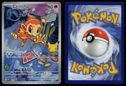 Chimchar - 041 041 ME: Mega Evolution Promo MEP Holo Promo Pokemon NM - Image 3