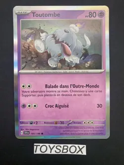Carte Pokemon Toutombe Holo 105/198 / Ecarlate Et Violet EV1 PROMO / NEUF FR - Image 2