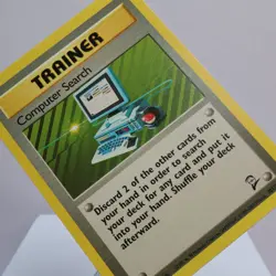 Pokemon TCG - Computer Search 101/130 Base Set 2 Rare - NM - Image 1
