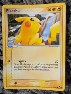 Pokemon - Pikachu 13/17 Common Pop Series 4 Non Holo - Image 1