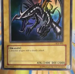 Konami Yu-Gi-Oh! TCG Red-Eyes B. Dragon (SDJ-001) Ultra Rare Holo Unlimited - Image 3