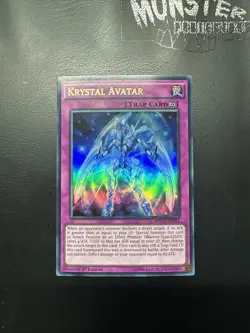 YUGIOH KRYSTAL AVATAR ULTRA RARE MVP1-EN011 1ST EDITION - Image 1