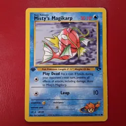 Misty's Magikarp 88/132 Gym Challenge Regular First Edition Pokemon Card LP - Image 1