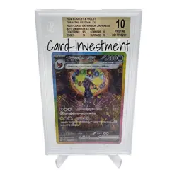 BGS 10 PRISTINE Pokemon Umbreon EX Terastal Festival Japanese Special #217 - Image 1