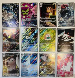 Pokemon Tcg Lot Of 12 Illustration Rare Cards - Various Sets - Image 1