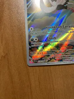 Bombirdier 219/198 Scarlet & Violet Base Set Holo NM Pokemon Card Fast Shipping - Image 2