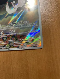 Bombirdier 219/198 Scarlet & Violet Base Set Holo NM Pokemon Card Fast Shipping - Image 3