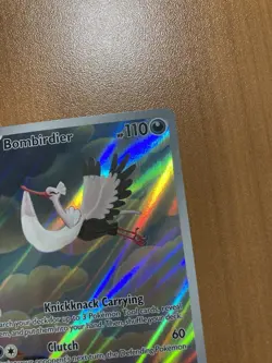 Bombirdier 219/198 Scarlet & Violet Base Set Holo NM Pokemon Card Fast Shipping - Image 4