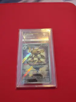 Alakazam 009 Mega Evolution Promo Card English Ace 9 Pokemon Card - Image 1