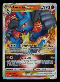Lucario VSTAR SWSH214 Holo Promo Sword & Shield Promo Pokemon Near Mint - Image 1