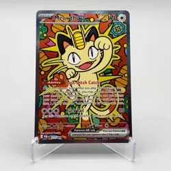 2026 Pokemon Perfect Order Meowth ex Special Illustration Rare #121/088 MINT+ - Image 1