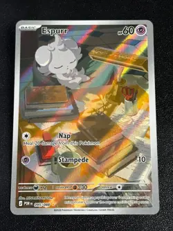 Pokemon TCG Espurr 095/088 ME03: Perfect Order Illustration Rare NM - Image 1