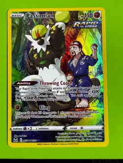 Pokemon TCG Passimian TG08/TG30 SWSH12: Silver Tempest Trainer Gallery NM - Image 1