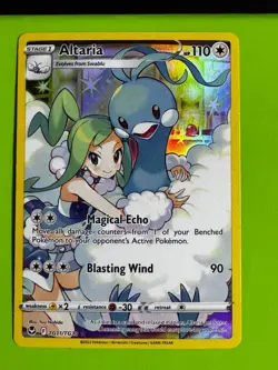 Pokemon TCG Altaria TG11/TG30 SWSH12: Silver Tempest Trainer Gallery NM - Image 1