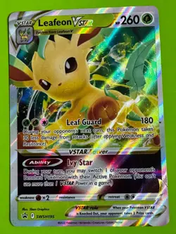 Pokemon TCG Leafeon VSTAR SWSH195 SWSH: Sword & Shield Promo Cards Promo LP - Image 1