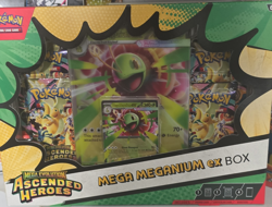 Pokemon TCG Mega Evolution Ascended Heroes Mega Meganium ex Box Promo 2026 - Image 1