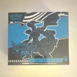 Pokemon Scarlet & Violet Black Bolt Elite Trainer Box Zekrom English 2025 - Image 1