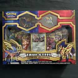 Pokemon TCG: True Steel Premium Collection Zacian Box Brand New (1 team up pack) - Image 1