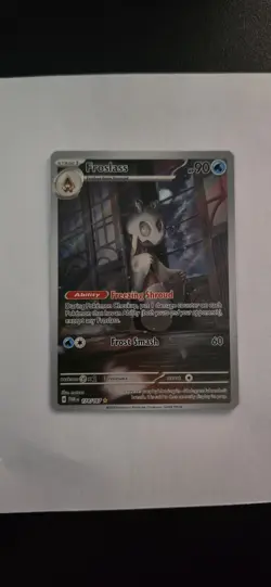 Pokemon TCG Froslass Twilight Masquerade Holo Card Illustration Rare 174/167 - Image 1
