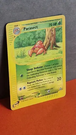 Parasect Aquapolis 27/147 Pokemon TCG Reverse Holo - Image 4