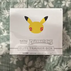 Pokemon Celebrations Elite Trainer Box Collectors Edition 25th Anniversary 2021 - Image 1