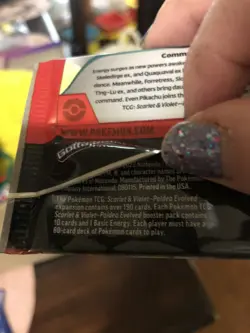 Unopened Pokemon Cards Paldea Evolved Scarlet And Violet. 10 Cards And 1 Energy - Image 3