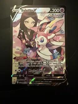 Pokemon Sylveon V TG14/TG30 SWSH09 Brilliant Stars TG Full Art Holo ENG UR - Image 1