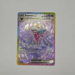 Pokemon TCG - Prismatic Evolutions - Espeon EX SIR 155/131 - NM - Image 3