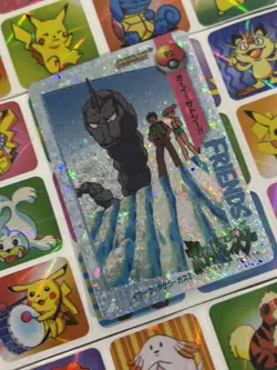 Pokemon Holo Prism Vintage Pocket Monsters Vending Sticker 1998 Bandai Nintendo - Image 3