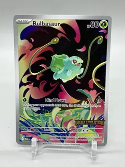 Bulbasaur Stamped Mega Evolutions Promo Pokemon - Image 1
