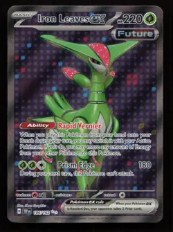 Iron Leaves ex #186/162 SV05: Temporal Forces Pokemon (1K) - Image 1
