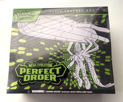 Pokemon TCG Mega Evolution Perfect Order Elite Trainer Box ETB Sealed - Image 1