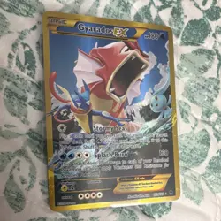Pokemon Gyarados EX 123/122 Breakpoint Secret Rare Holo English HP 180 - Image 1