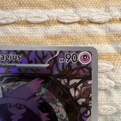 Pokemon TCG Mismagius 212/193 Paldea Evolved Illustration Rare Holo - Image 2